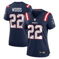 Charles Woods New England Patriots Nike Women's Team Game Jersey -  Navy