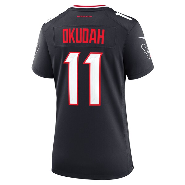 Jeff Okudah Houston Texans Nike Women's Team Game Jersey -  Navy