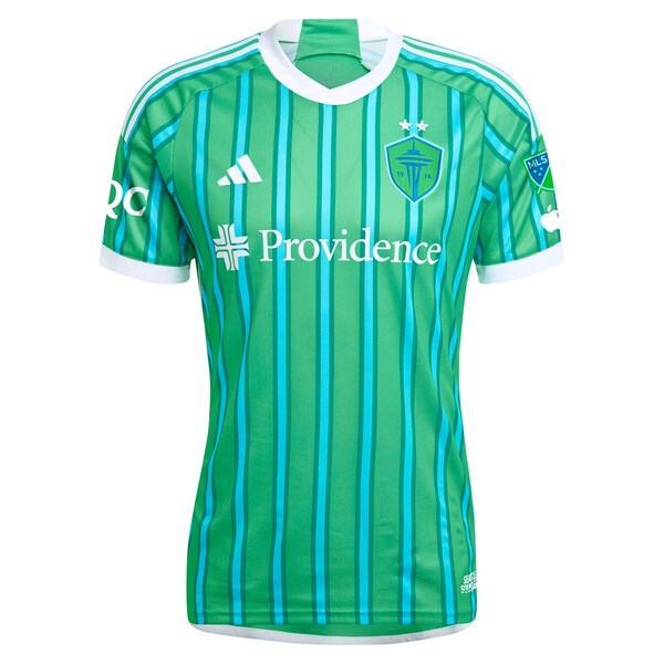 Seattle Sounders FC adidas 2024 The Anniversary Kit Authentic Custom Jersey – Green