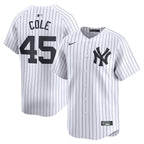 Gerrit Cole New York Yankees Nike Home Limited Player Jersey - White/Gray