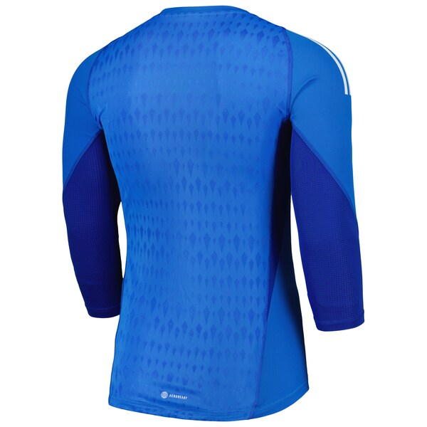 New England Revolution adidas 2024 Goalkeeper Long Sleeve Replica Jersey - Blue