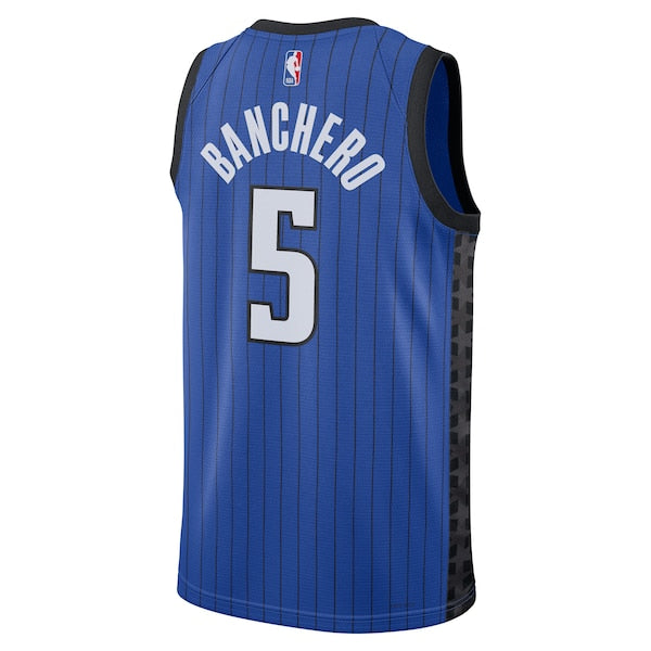 Paolo Banchero Orlando Magic Jordan Brand Unisex Swingman Jersey - Statement Edition - Blue