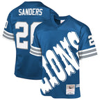 Barry Sanders Detroit Lions 1996 Throwback Fashion Jersey - Blue