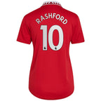 Marcus Rashford Manchester United adidas Women's 2022/23 Home Replica Player Jersey - Red