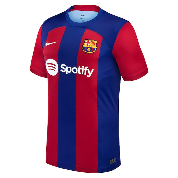 Ronald Araujo Barcelona Nike 2023/24 Home Replica Jersey - Royal/Aqua/White