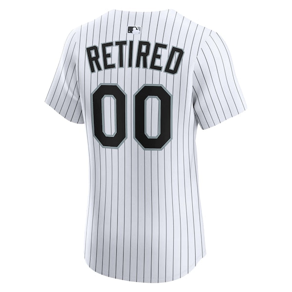 Chicago White Sox Nike  Home Elite Pick-A-Player Retired Roster Jersey - White