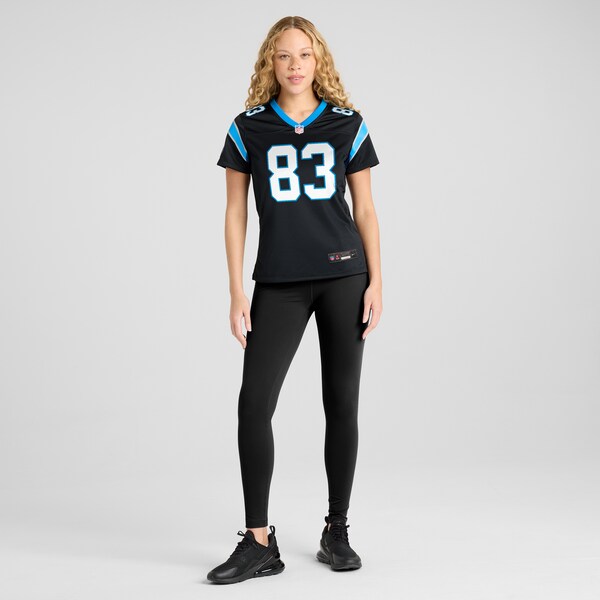 David Moore Carolina Panthers Nike Women's  Game Jersey -  Black