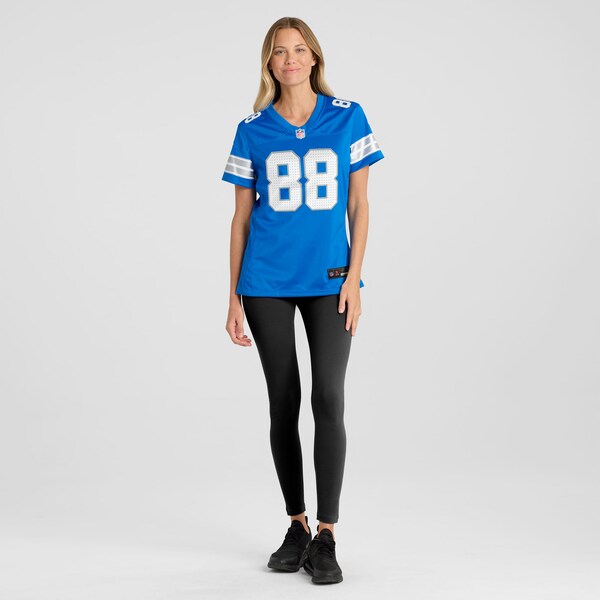 Kenny Yeboah Detroit Lions Nike Women's Team Game Jersey -  Blue