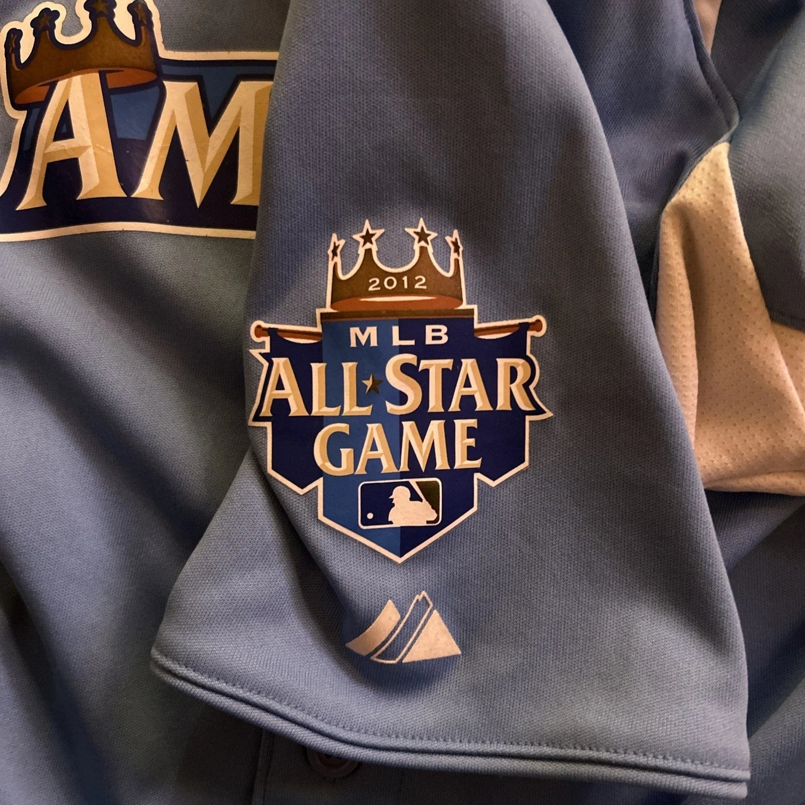 American League 2012 MLB All-Star Game Limited Player Jersey - Blue