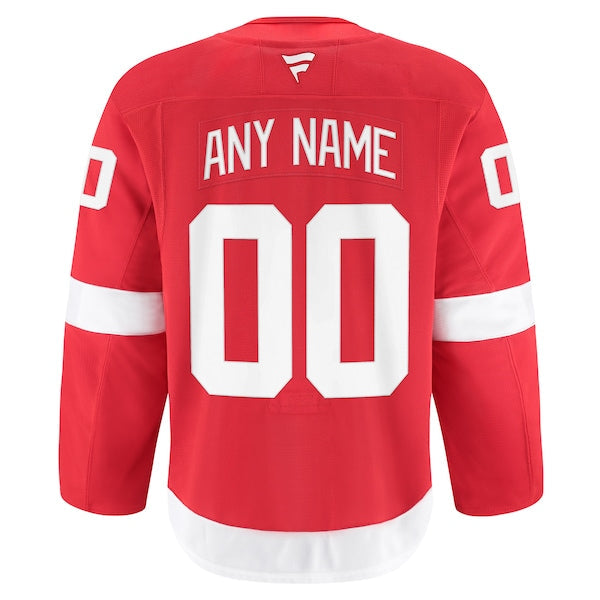 Detroit Red Wings  Home Authentic Pro Custom Jersey - Red