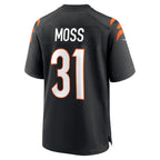 Zack Moss Cincinnati Bengals Nike  Game Jersey -  Black