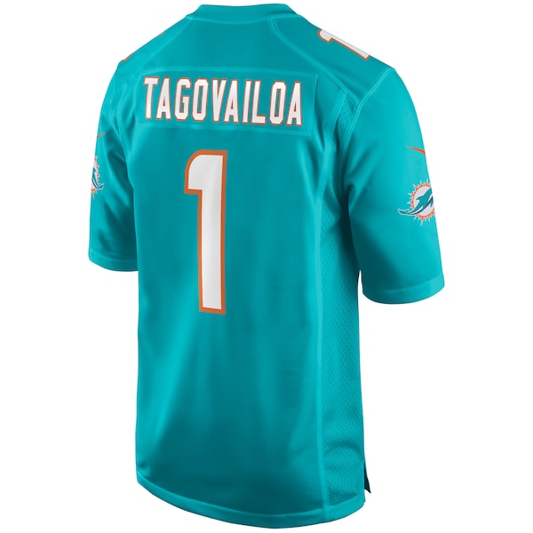 Tua Tagovailoa Miami Dolphins Nike Player Game Jersey - Aqua/White