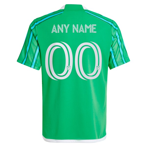 Seattle Sounders FC adidas Youth 2024 The Anniversary Kit Replica Custom Jersey – Green