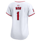 Los Angeles Angels Nike Women's #1 Mom Home Limited Jersey - White