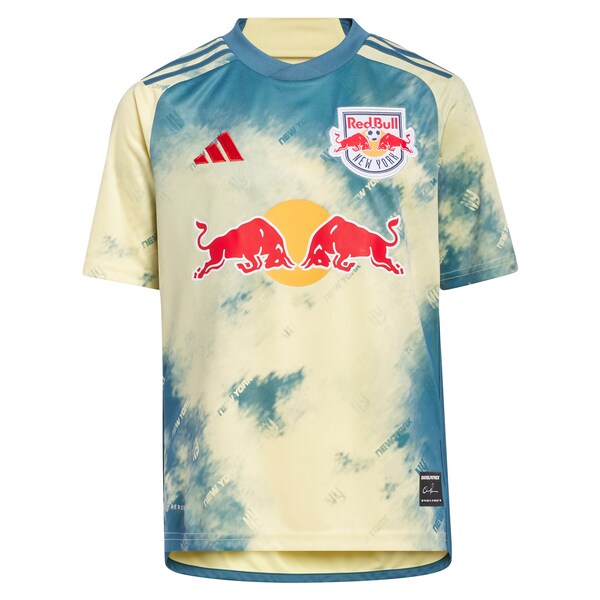 John Tolkin New York Red Bulls adidas Youth 2024 Daniel Patrick Kit Replica Jersey - Yellow