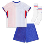 France National Team Nike Preschool 2024 Away Replica Stadium Kit Set - White