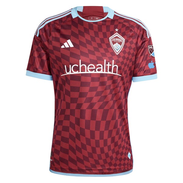 Rafael Navarro Colorado Rapids adidas 2024 One Flag Kit Authentic Player Jersey - Burgundy