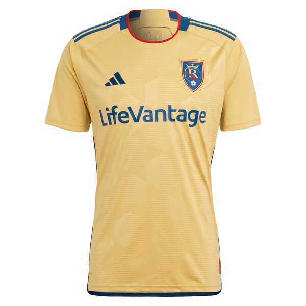 Jefferson Savarino Real Salt Lake adidas 2024 The Beehive State Kit Replica Player Jersey - Gold