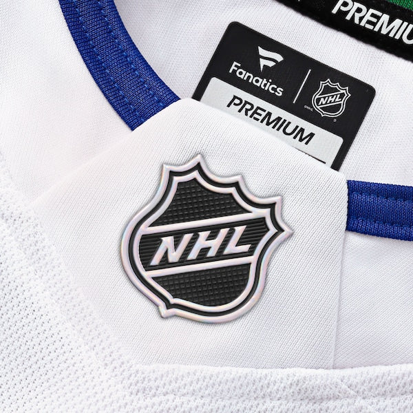 Vancouver Canucks  Away Premium Jersey - White/Blue/Black
