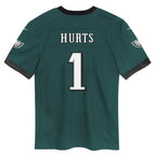 Jalen Hurts Philadelphia Eagles Nike Preschool Game Jersey - Midnight Green