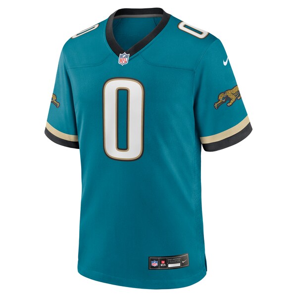 Gabe Davis Jacksonville Jaguars Nike Prowler Throwback Player Game Jersey - Teal