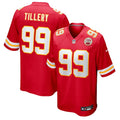 Jerry Tillery Kansas City Chiefs Nike Team Game Jersey -  Red