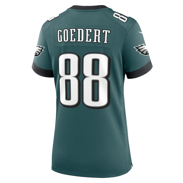 Dallas Goedert Philadelphia Eagles Nike Women's Team Game Jersey - Midnight Green/Black