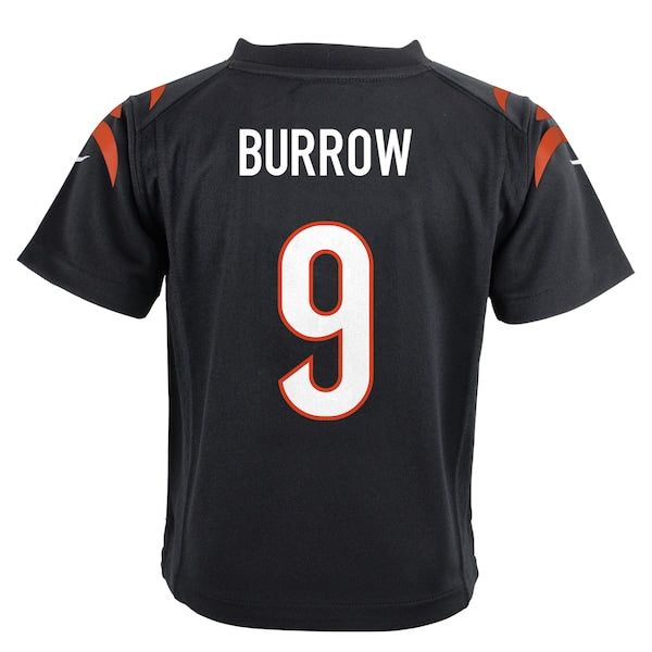 Joe Burrow Cincinnati Bengals Nike Toddler Game Jersey - Black