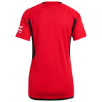 Manchester United adidas Women's 2023/24 Home Replica Jersey - Red