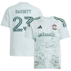 Cole Bassett Colorado Rapids adidas Youth 2025 Headwaters Replica Player Jersey - Green