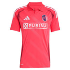 João Klauss St. Louis City SC adidas 2025 Forever CITY Red Replica Player Jersey - Red