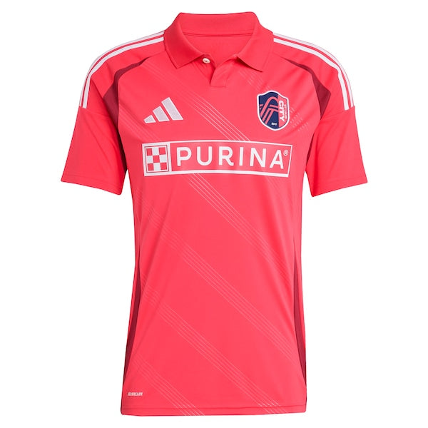 João Klauss St. Louis City SC adidas 2025 Forever CITY Red Replica Player Jersey - Red