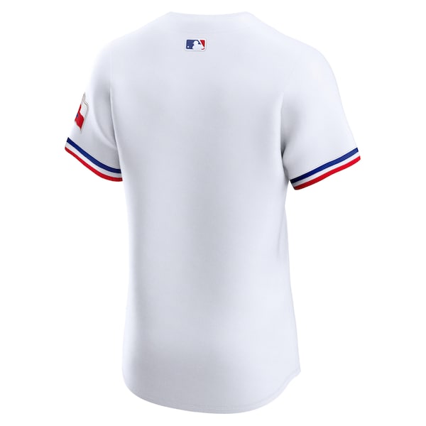Texas Rangers Nike Home Elite Jersey - White