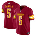 Jayden Daniels Washington Commanders Nike Vapor F.U.S.E. Limited Jersey - Burgundy/Black
