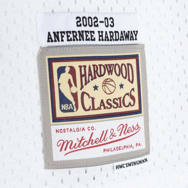 Penny Hardaway Phoenix Suns 2001/02 Hardwood Classics Swingman Jersey - White/Purple