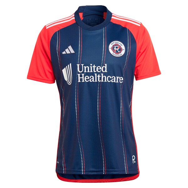 Giacomo Vrioni New England Revolution adidas 2024 Boston Tea Party Replica Player Jersey – Navy