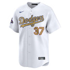 Teoscar Hernandez Los Angeles Dodgers Nike 2025 Gold Collection Limited Jersey – White