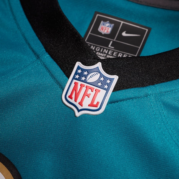 Jacksonville Jaguars Nike Prowler Throwback Custom Game Jersey - Teal