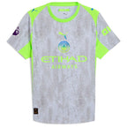 Manchester City Puma 2025/26 Third Authentic Jersey - Green/Neon Green/Light Blue