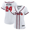 Jarred Kelenic Atlanta Braves Nike Women's Home Replica Jersey - White