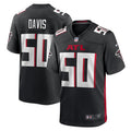 Tae Davis Atlanta Falcons Nike Team Game Jersey -  Black