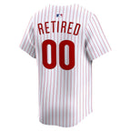 Philadelphia Phillies Nike Home Limited Pick-A-Player Retired Roster Jersey - White