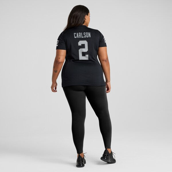 Daniel Carlson Las Vegas Raiders Nike Women's  Game Jersey -  Black