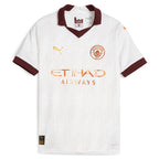 Phil Foden Manchester City Puma Youth 2023/24 Away Replica Player Jersey - White