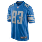 Dylan Drummond Detroit Lions Nike Team Game Jersey -  Blue