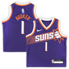 Devin Booker Phoenix Suns Nike Toddler Swingman Player Jersey - Icon Edition - Purple