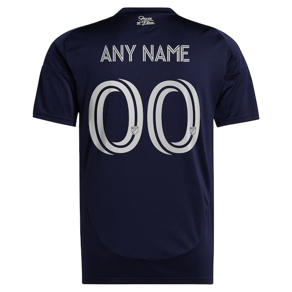 San Diego FC adidas Youth 2025 State of Flow Replica Custom Jersey - Navy
