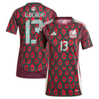 Guillermo Ochoa Mexico National Team adidas Women's 2024 Home Replica Player Jersey - Burgundy