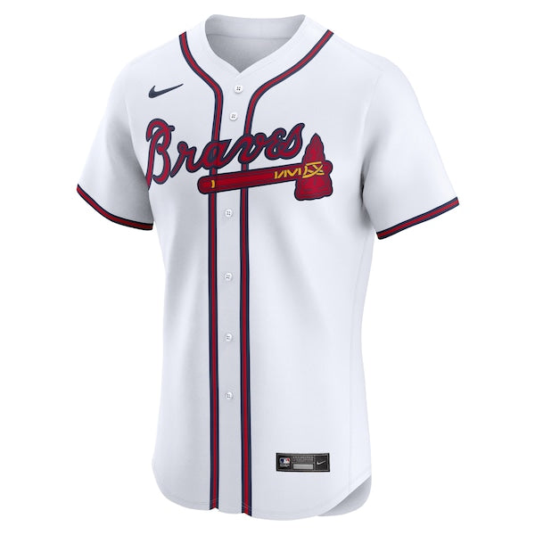 Atlanta Braves Nike Home Elite Pick-A-Player Retired Roster Jersey - White