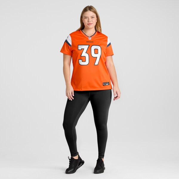 Levi Wallace Denver Broncos Nike Women's Team Game Jersey -  Orange